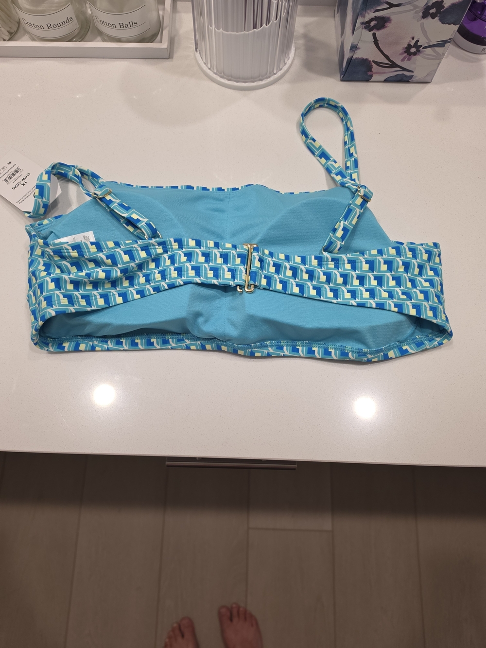 New Swimsuit Top Time And Tru Size 16w-18w 1X